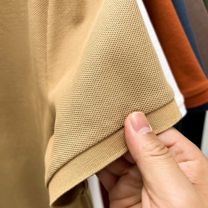 Zynore SoftCotton Polo – Classic Neutrals