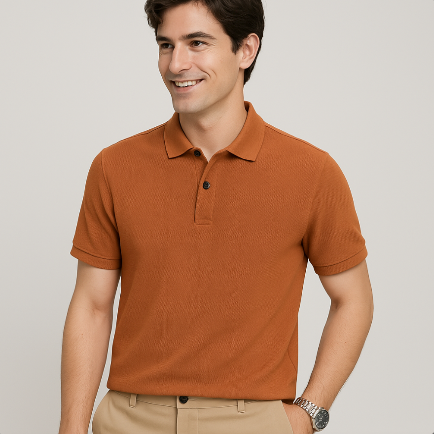 Zynore SoftCotton Polo – Bold Colors