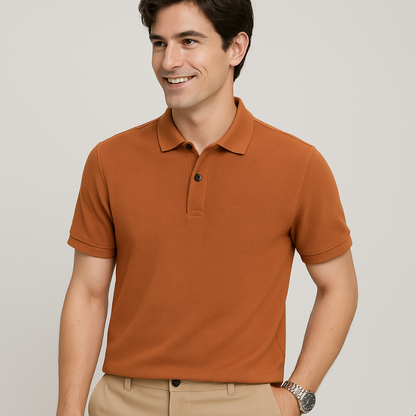 Zynore SoftCotton Polo – Bold Colors