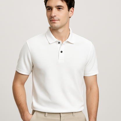Zynore SoftCotton Polo – Classic Neutrals